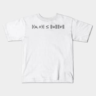 Cauchy-Schwarz Inequality, math fundamentals Kids T-Shirt